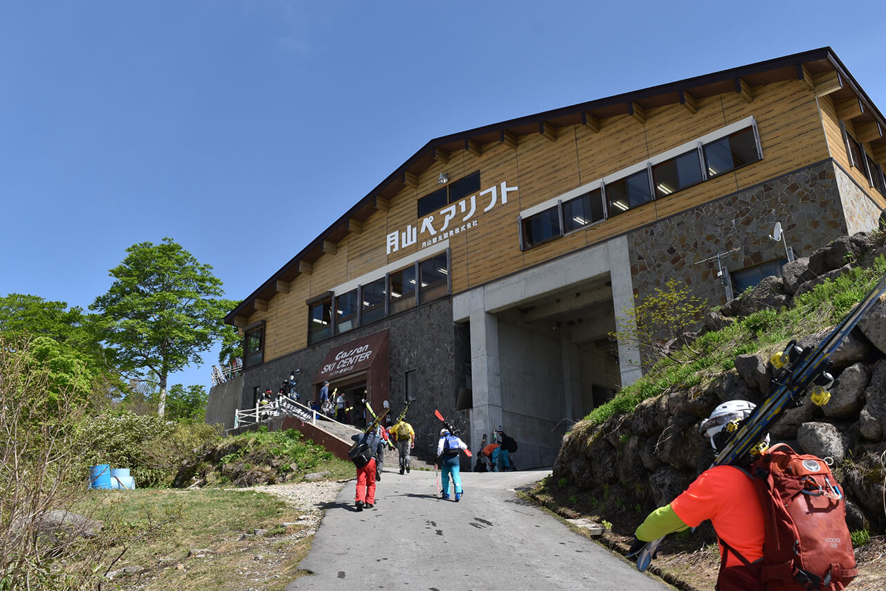 神秘を感じる月山エリア